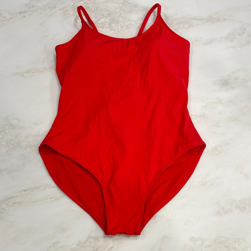 TA3 Red Women's Shaping One Piece Swimsuit Size 3X